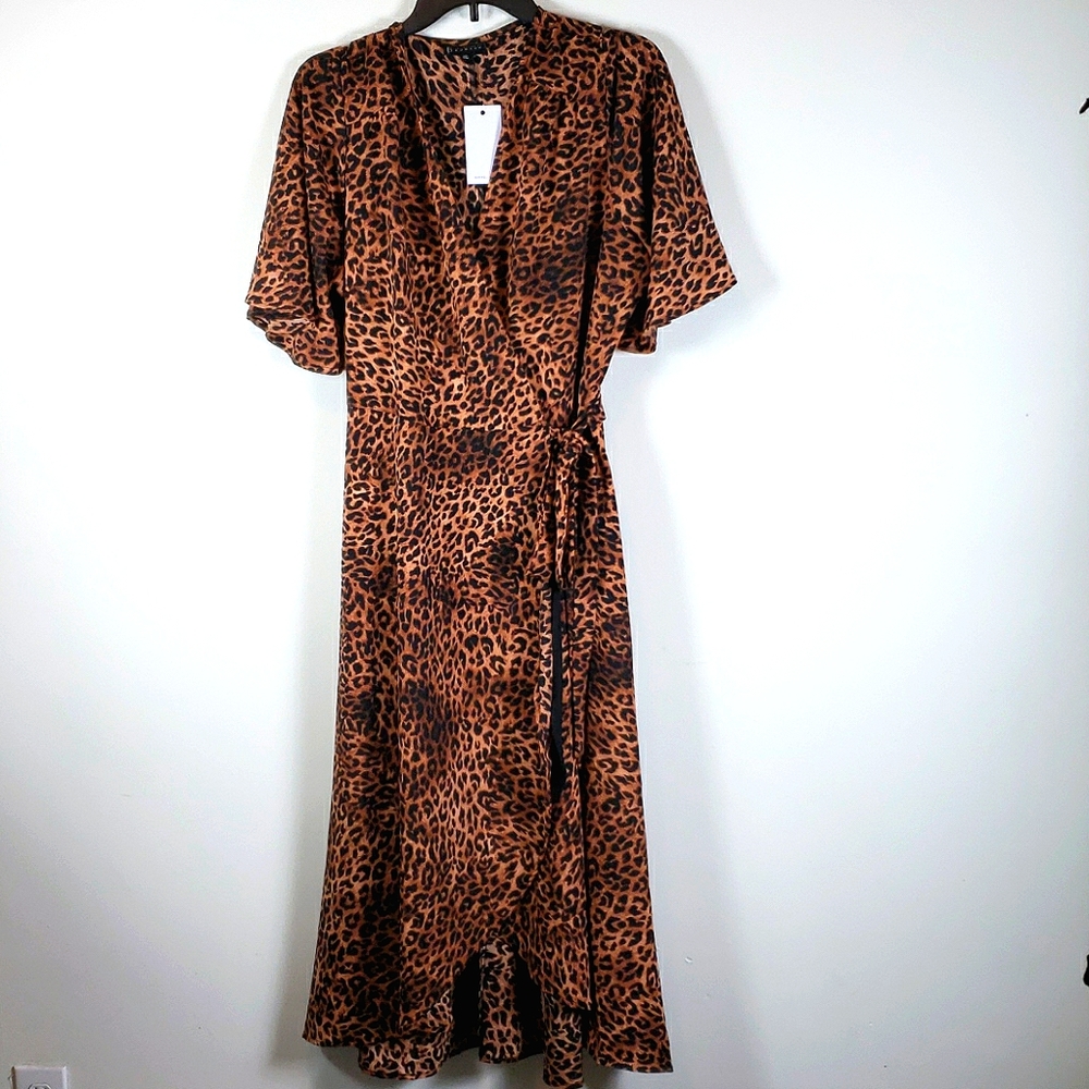 Orna wrap dress women (plus size)